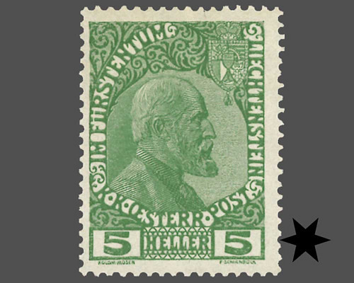 Fürst Johann II. / Kreidepapier