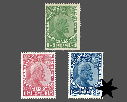 Fürst Johann II. / Kreidepapier