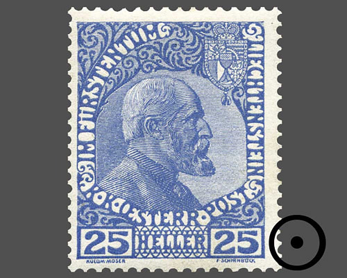 Fürst Johann ll. / Farbänderung ultramar