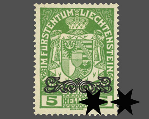 Wappen, Fürst Johann ll. / Arabesken-Auf