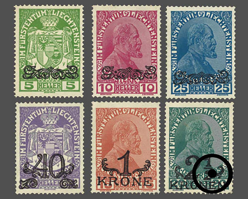 Wappen, Fürst Johann ll. / Arabesken-Auf