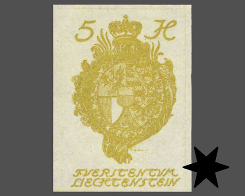 Wappen, Schloss Vaduz