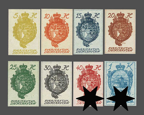 Wappen, Schloss Vaduz