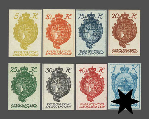 Wappen, Schloss Vaduz