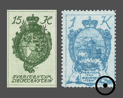 Wappen, Schloss Vaduz