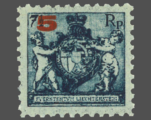 Wappen mit Putten / Aushilfsausgabe / Zä