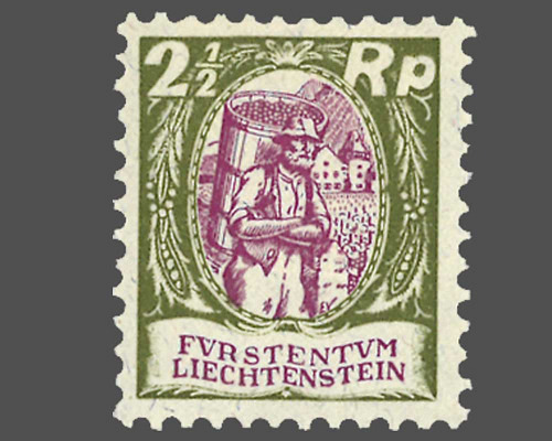 Winzer, Schlosshof Vaduz