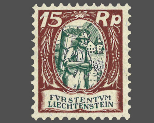 Winzer, Schlosshof Vaduz