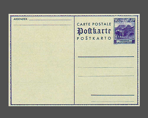 Postkarte: Alp am Bettlerjoch