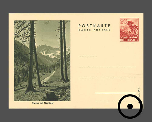 Postkarte: Enzian