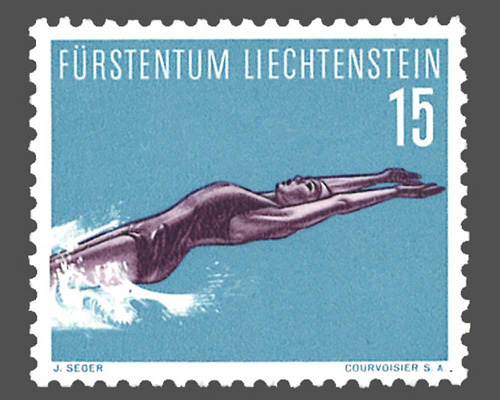 Sport: Schwimmen, Fechten, Tennis, Radfa