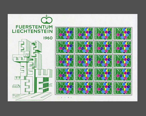 Europa - Wabenmuster