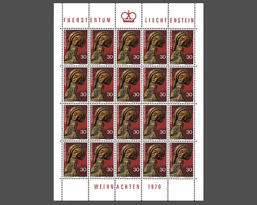 Weihnachten - Holzplastik von Rudolf Sch