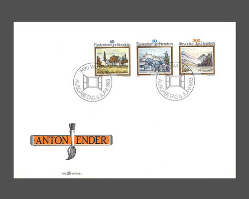 Landschaftsgemälde von Anton Ender