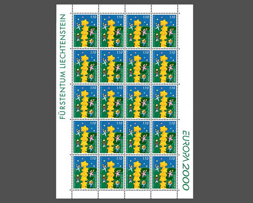 Europa - Kinder bauen Sternenturm