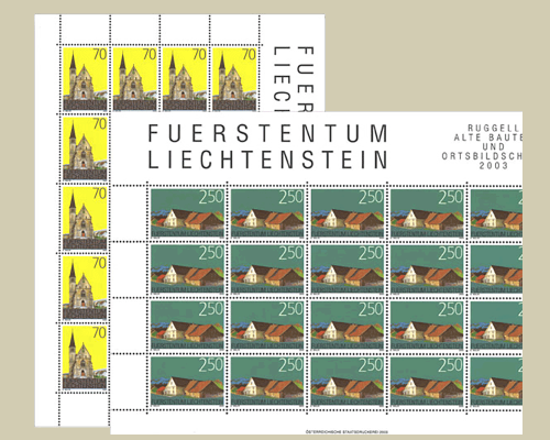 Alte Bauten und Ortsbildschutz: Ruggell