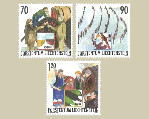 Das Jahr des Winzers: Winzerarbeit im Wi