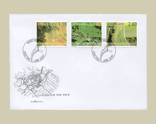 Liechtenstein von oben - V