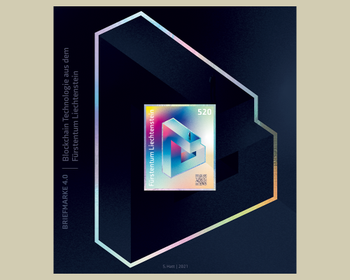 Briefmarke 4.0 Blockchain Technologie