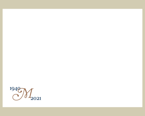 In memoriam Fürstin Marie