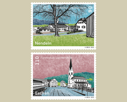 Dorfansichten: Eschen/Nendeln