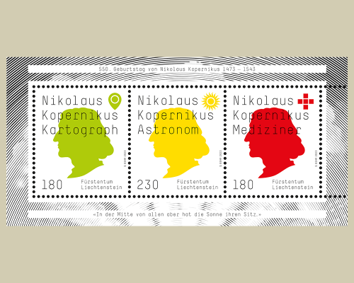 550. Geburtstag von Nikolaus Kopernikus