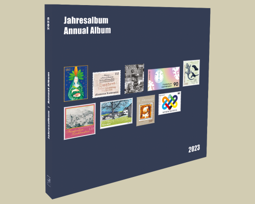 Jahresalbum 2023 ohne Wertzeichen