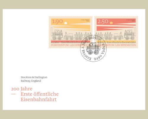 200 Jahre erste öffentl. Eisenbahnfahrt