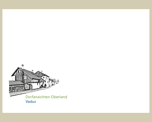 Dorfansichten - Vaduz