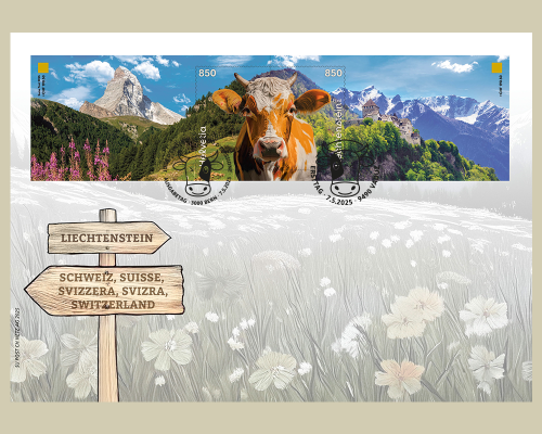 Sonderbeleg - Crypto Stamp CHLI - Orange