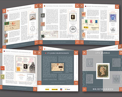 Sondermappe 175 Jahre Briefmarken