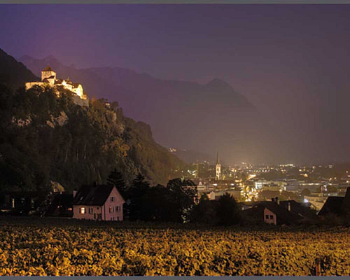 Ansichtskarte - Liechtenstein - Vaduz be