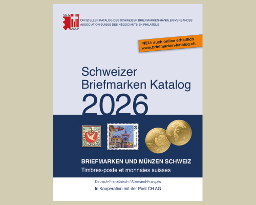 Schweizer Briefmarkenkatalog - 2026