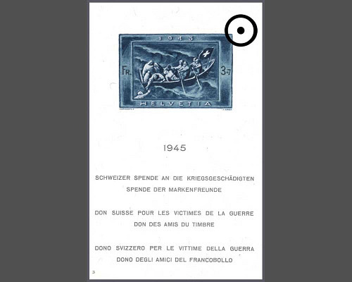 Schweizer Spende an die Kriegsgeschädigt