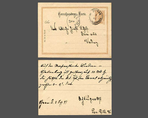 LBK Nr. Pk 20 a, 2 Kreuzer Ausgabe 1897,