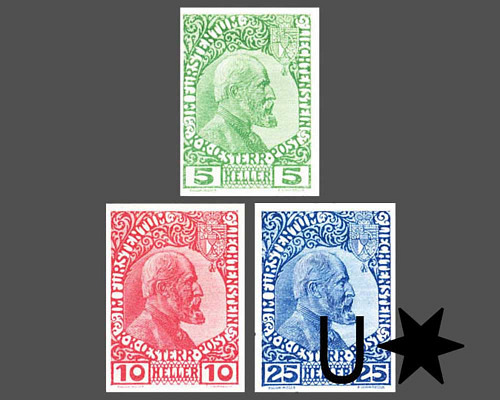 Fürst Johann II. / Kreidepapier