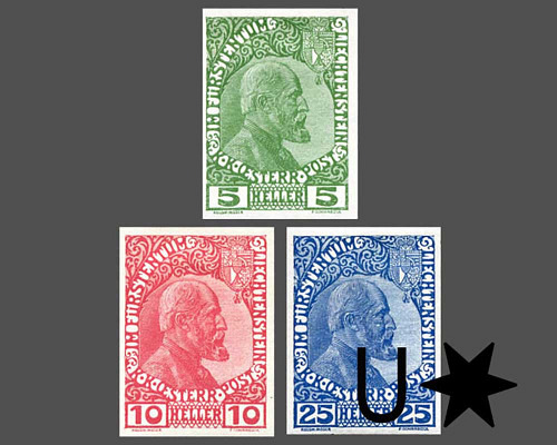 Freimarken - Gewöhnliches Papier