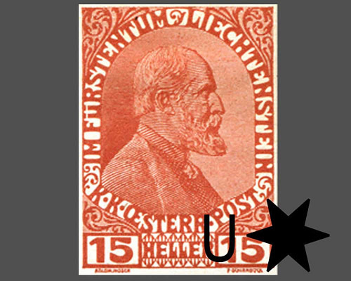 nicht zur Ausgabe gelangt - Serie ungezä