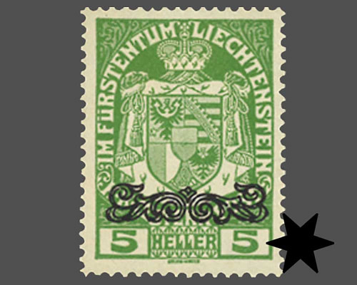 Wappen, Fürst Johann ll. / Arabesken-Auf