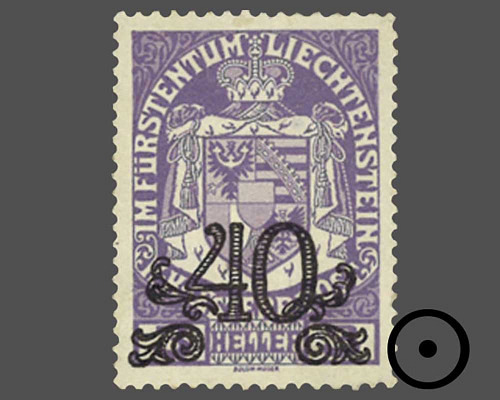 Wappen, Fürst Johann ll. / Arabesken-Auf