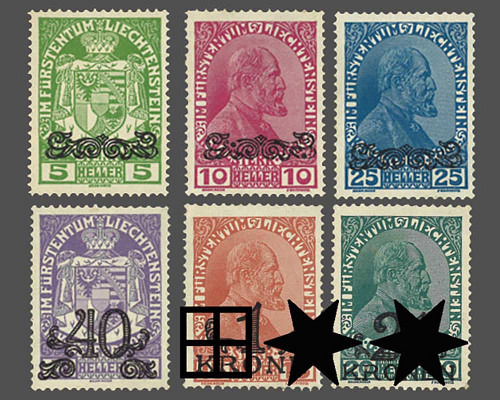 Wappen, Fürst Johann ll. / Arabesken-Auf