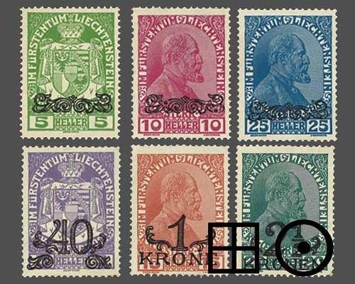 Wappen, Fürst Johann ll. / Arabesken-Auf