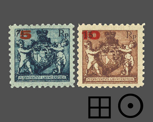 Wappen mit Putten / Aushilfsausgabe / Zä