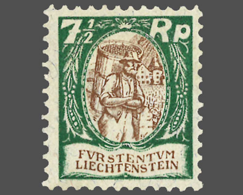 Winzer, Schlosshof Vaduz