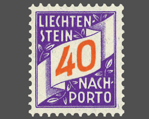 Ziffern im schrägen Band