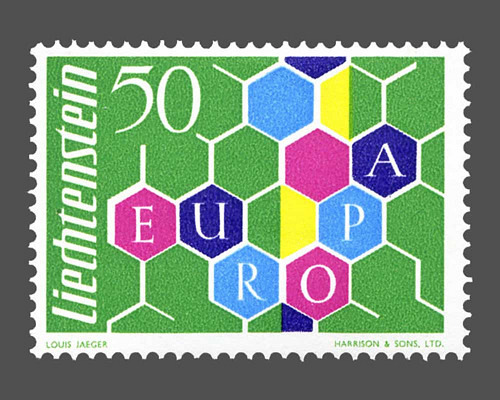 Europa - Wabenmuster