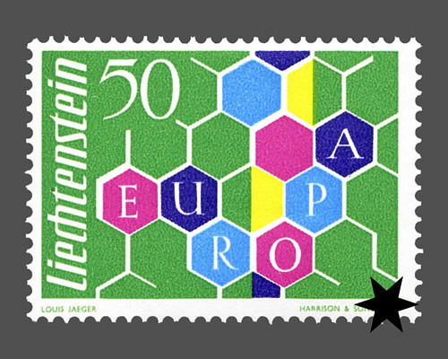 Europa - Wabenmuster