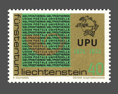 100 Jahre Weltpostverein - UPU