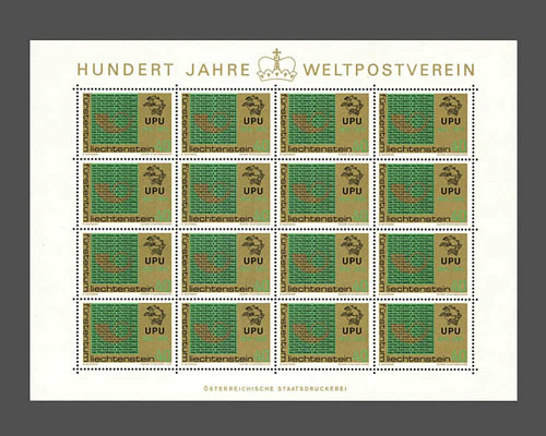 100 Jahre Weltpostverein - UPU