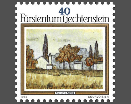 Landschaftsgemälde von Anton Ender